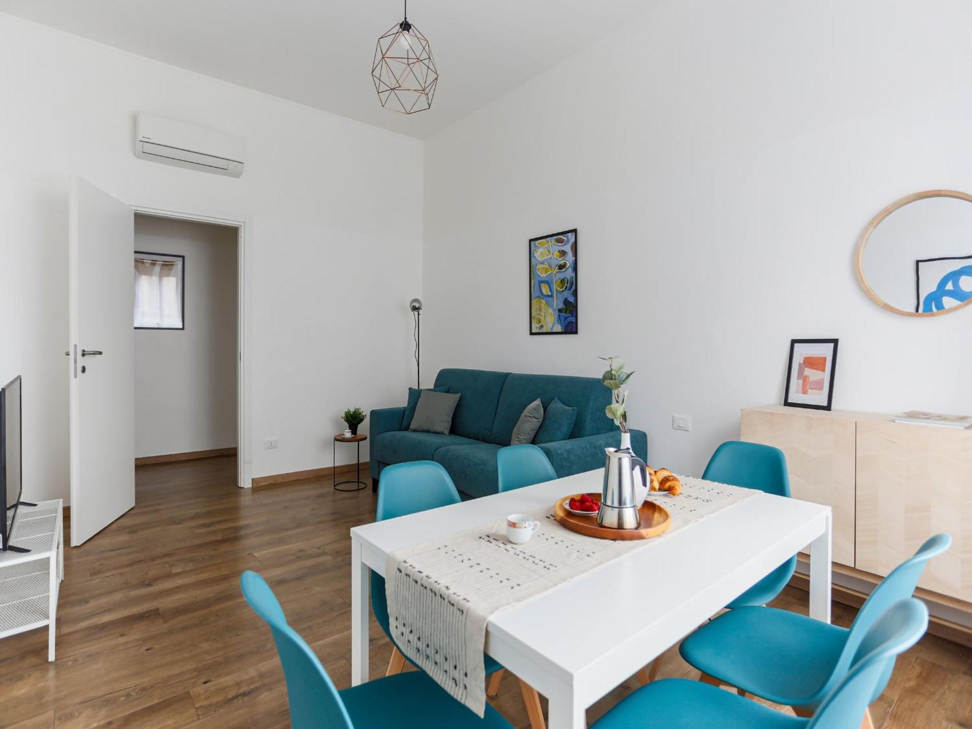 The Best Rent - Cozy Two-Bedroom Apartment Near Colonne S Lorenzo มิลาน ภายนอก รูปภาพ